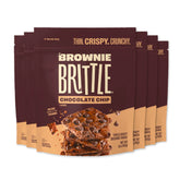 Brownie Brittle Original Chocolate Chip front view, perfect for sharing at gatherings.