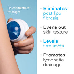 Bruizex Fibro Roller side grip for easy, targeted drainage.