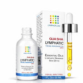 Bruizex Lymphatic Drainage Oil bottle pour for easy gua sha