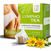 Bruizex Lymphatic Tea: tea bag in cup for a soothing daily ritual