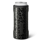 BrüMate Hopsulator Slim onyx leopard close-up highlighting stylish cold-holding design.