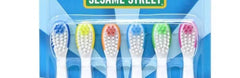 Brush Buddies soft-bristles toddler toothbrush for gentle cleaning and comfort.