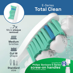 Brushmo BM726 head close-up with Dupont bristles for gentle, effective cleaning
