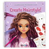 BSCOOL drawing-coloring-activity-book-cover helps kids explore fashion ideas with color.