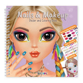 BSCOOL drawing and coloring sticker book cover for creative fashion play