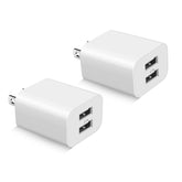 BSTOEM USB Wall Charger 2-pack with dual ports for simultaneous device charging