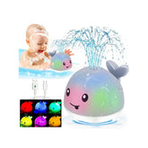 BSVZAIYN light-up whale bath toy enhances bath time with spray action