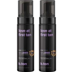 B.TAN Violet self-tanner mousse bottle for quick, even color development