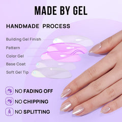 BTArtbox nail glue application demonstrates secure adhesion for daily tasks