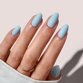 BTArtbox pastel blue almond nails kit closed box for at-home manicure