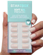 BTArtbox pastel square nails kit box for easy at-home manicure