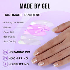 BTArtbox reusable nails kit including glue and tabs for flexible styling.