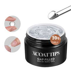 BTArtboxnails gap-filled nail glue gel ready for seamless tip fit and lasting wear.