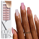 BTArtboxNails XCOATTIPS bare nude press-on nails for versatile everyday look