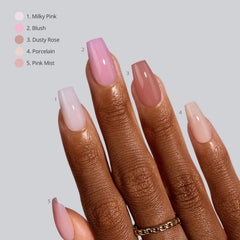 BTArtboxNails XCOATTIPS pre-shaped nails with no filing required