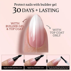 BTArtboxNails XCOATTIPS top coat compatibility for gradient styles