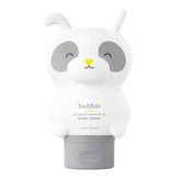 Bubbsi whipped coconut oil baby lotion bottle for moisturized skin.