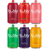 Bubly six-flavor variety pack for on-the-go refreshment with zero calories