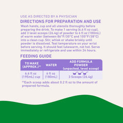Bubs 365 toddler formula 12-36m shown with measuring scoop for accurate prep.