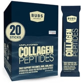 BUBS Naturals unflavored collagen sticks pack for versatile daily use.