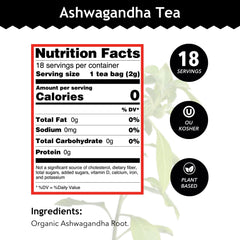 Buddha Teas Ashwagandha tea bags offer a convenient caffeine-free ritual