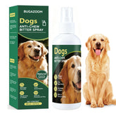 BUGAZOOM dog no chew spray bottle ready for furniture deterrence against chewing