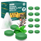 BUGAZOOM natural peppermint oil moth balls deter rodents safely for indoor and outdoor use.
