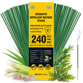 BugBai mosquito incense stick for outdoor patios creates a protective citronella barrier