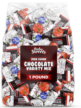 Buha Sweets zero sugar chocolate candy mix 1lb bulk, ideal for parties and gifting.