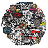 BulbaCraft Legendary Rock Band Stickers laptop decal adds bold personalization with durable color.