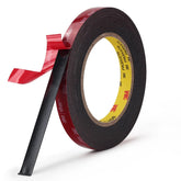 Bulina 3M 5925 black foam tape roll for near-invisible mounting on smooth surfaces.