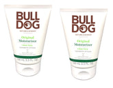 Bulldog Original Moisturizer with Aloe Vera bottle delivers soothing hydration.