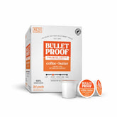 Bulletproof Coffee organic grass-fed butter pods on display, ideal for quick keto mornings.