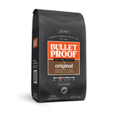 Bulletproof Original Medium Roast bag close-up highlighting premium packaging and clean flavor for daily rituals.