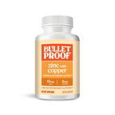 Bulletproof Zinc with Copper bottle and pour: easy daily immune and mood support