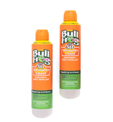 Bullfrog Mosquito Coast spray in action offers easy, continuous coverage on trails