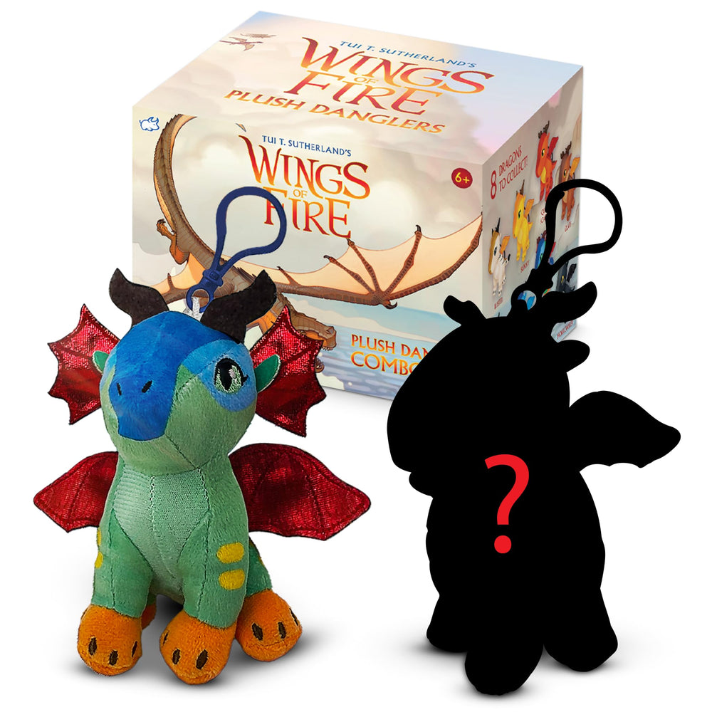 Bulls I Tys Glory dragon plush with clip, ideal for backpacks