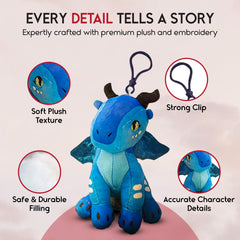 Bulls I Tys Mystery dragon plush adds surprise storytelling companion