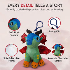 Bulls I Tys Wings of Fire pair plush, display ready