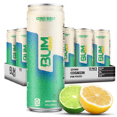 BUM Energy Citrus Burst can ready for a refreshing energy lift during workouts.
