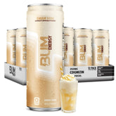 Bum Energy Cream Soda can delivering quick energy and crisp flavor.