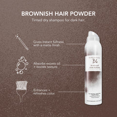 Bumble and bumble texture boost shows matte finish and added fullness.