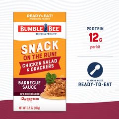 Bumble Bee provides 12g protein per serving for on-the-go fueling.
