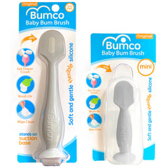 Bumco Baby Bum Brush 6.25-inch spatula reaches jar bottom for easy application