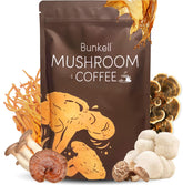 Bunkell Mushroom Coffee six-mushrooms blend for focused energy