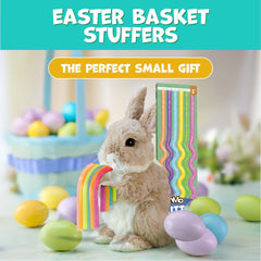 BUNMO glitter stretchy strings in hand offering tactile play and focus during quiet time.
