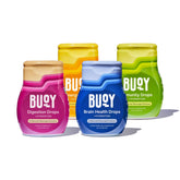 Buoy Electrolyte Drops bottle front close-up for hydration.