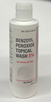 BurelPharma Benzoyl Peroxide Face Wash bottle ready for daily cleansing and clearer pores.