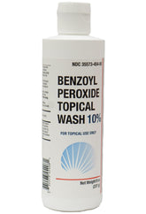 Burelpharma benzoyl peroxide wash bottle 1oz for on-the-go acne care