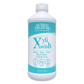 Buried Treasure Xyli Swish bottle showing natural peppermint mouthwash for daily freshness